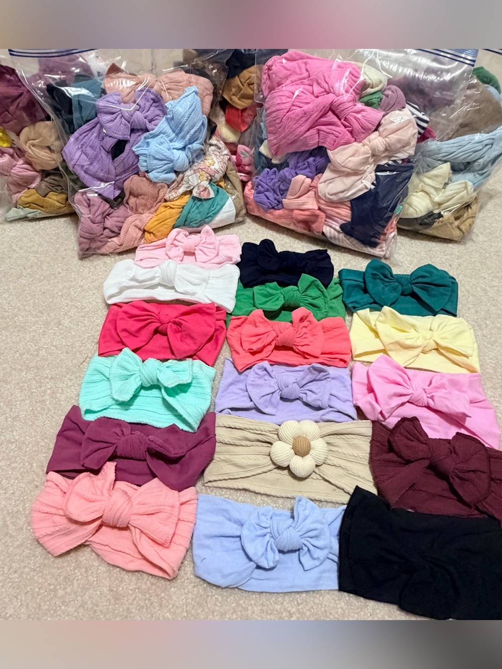 Baby Bow Headbands 100+ piece Bundle/ Lot